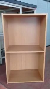 (PERABOT ANN) COLOUR BOX / BOOKSHELF / STORAGE CABINET / 2 SHELF CABINET