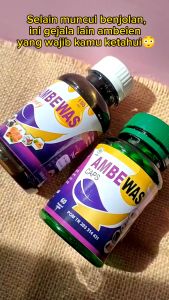 Paket Lengkap AMBEWAS Madu Dan Kapsul Obat Herbal Ambeien Stadium 1-4 Paling Ampuh Original BPOM