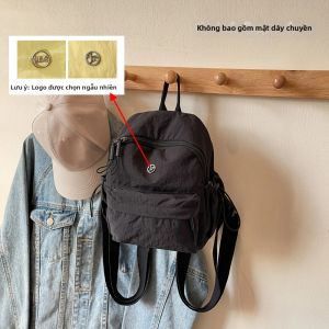 Ba Lô Thời Trang Hàn Quốc Dành Cho Nữ Nhẹ Nhỏ Gọn Phong Cách Học Sinh Túi Xách Du Lịch Đa Năng Ba Lô Vải Nylon Dành Cho Nữ