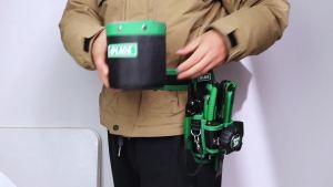 LAOA | Túi Đựng Dụng Cụ Đa Năng LAOA Bằng Thép Không Gỉ Kiểu Thùng Đựng Đinh Đeo Hông Dày Dặn Chống Mài Mòn Dùng Để Đựng Phụ Tùng Phần Cứng