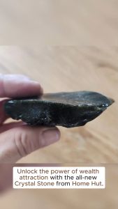 Golden Sheen Obsidian Raw Natural Crystal Stone | Attract Wealth | Grounding and Stability