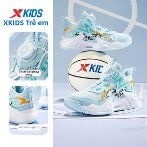 XTEP | Giày Bóng Rổ Trẻ Em Thoáng Khí