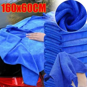 【Pphha】Large Car Wash Towel Microfiber Drying Cloth Soft Super Absorbent Household Cleaning Towel Auto Detailing Polishing Rag