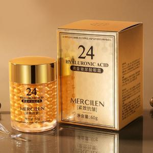 EELHOE | 1/2PCS Mercilen 24K Gold Hyaluronic Acid Eye Cream Moisturizing Eye Care Serum Hydrating Anti-aging Creams Eyes Skin Care