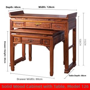 WANGJIXIANG | Fragrant Pearwood Solid Wood Altar Table