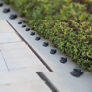 5PC Solar Staircase Light LED Solar Powered Triangular Staircase Light IP67 Rain-proof Intelligent Light Landscape Lamp
