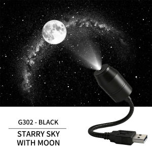 KEVANLY | 5V LED Starry Sky Night Light USB Powered Saturn Galaxy Projection Lamp for Car Roof Party Room Ceiling Decor Plug and Play