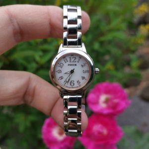 Đồng Hồ Si Nhật Nữ 💥 💫WICCA 💫 Eco-Drive 💞Kính Sapphire 💞Chống Nước 50 Mét 💞Size 26.5 mm💞Size Dây 17.5 💫 G.124