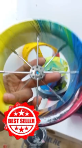 Bladu Pralon Kenur Besar Kosong Diameter 13cm - Aksesoris Layangan - Tempat Benang Layangan - Tempat Benang Paralon - Pegangan Benang - Senar