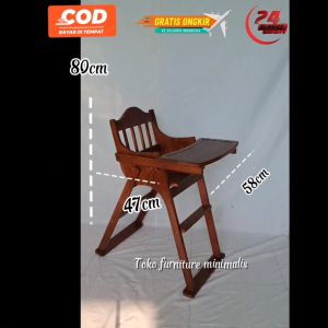 Kursi Makan Anak Kayu: Pilihan Terbaik untuk Bayi dan Anak 2 Tahun