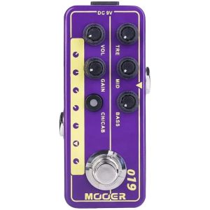 Mooer | MOOER UK Gold PLX Guitar Effect Pedal 019 Digital Micro Preamp Thập Niên 70 Cổ Điển Rock Tủ Mô Phỏng Phần Guitar Điện