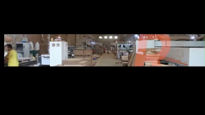 Space saving TV stand | Waterproof three-layer wooden frame with steel frame - 80/90/130 cm | TV stand for living room bedroom