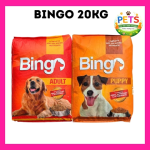 BINGO REPACKED 1KG ADULT/PUPPY