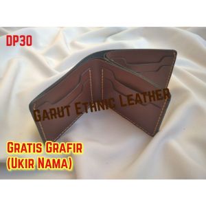 Dompet Kulit 3D Mini Pria Corrected Grain Premium Full Kulit Garut Handmade (DP30)