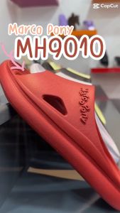 Marco Pony รองเท้าแตะ รองเท้าแตะผู้หญิง รองเท้านิ่มเหมือนเหยียบอึ เบาสบาย กันลื่น รองเท้าแตะลําลอง รองเท้าแตะฤดูร้อน ใส่ในบ้าน MH9010