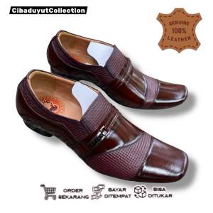 Sepatu Pantofel Kulit Sapi Premium – Elegan Nyaman Cocok untuk Kerja & Acara Resmi