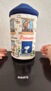 2017 Peanuts Snoopy canvas bucket bag
