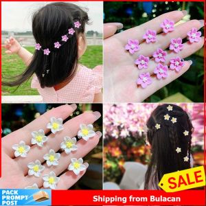 10pcs/Retro Mini Children's Hair Buckle Girl Cute Sweet Hair Clip Princess Fairy Bean Clip