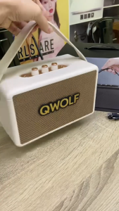 ลำโพงบลูทูธ เสียงดี เบสแน่น M5 ดอก3.5นิ้ว กำลังขับ20W รองรับAUX TF USB BASS VOLUME TREBLE เชื่อม2ตัวได้ มีหูหิ้ว ลำโพงเล็กพกพา