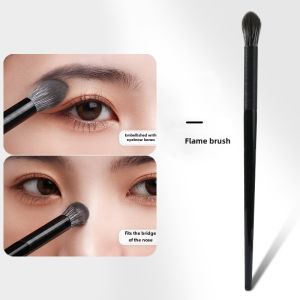 Ultra-Thin Angle Eyeshadow Brush Concealer Makeup Artist Professional Knife Edge Eyeliner Brush Long Handle Beauty Tool