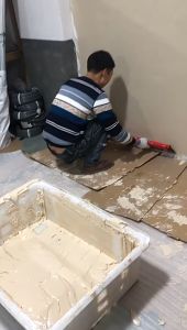 25/40cm Spatula Penghalus Drywall Gaya Jerman Drywall Skimming Blade Tebal Untuk Lukisan Dinding