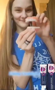 ORALHOE Lem Perekat Gigi Palsu Perekat Gigi Palsu Tahan Lama Long-Lasting Denture Mengatasi Gigi Palsu Longgar Dan Memberikan kenyamanan