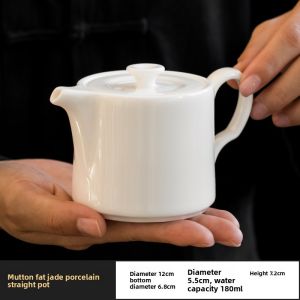 XIYUANJI | Small White Porcelain Tea Pot
