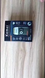 Kemei | Kemei Electric Shaver Rechargeable Beard Trimmer Shaving Machine for Men Twin Mesh Washable Reciprocating Razor Li-on 5W KM-2026