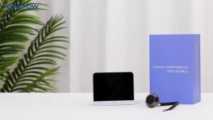 Awapow Tuya Surveillance Door Smart Peephole Camera Visual Intercom Digital Radar Camera Motion Detection Wireless Video Doorbel