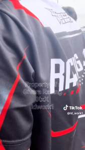 Jersey Racing Crew Kerah Polo racing berkualitas kaos balap Idwork Bahan Premium Milano Super