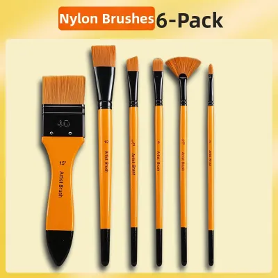 Specialized Multipurpose Nylon Bristles Paint Brushes