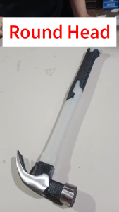 Super Steel Claw Hammer High Toughness High Hardness With Magnetic Attraction One-Piece Hand Hammer Fiber Handle