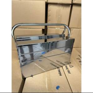 Thùng đựng đồ nghề inox chất lượng cao 3 tầng 5 ngăn