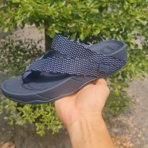 เช็คด่วนสีมาใหม่ Fitflop Sling Weave Toe รองเท้าผู้หญิงและผู้ชาย รุ่มฮิต สีมาใหม่