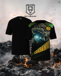 Kaos / jersey kostrad cakra baju murah olahraga pria dryfit single print tempur 01