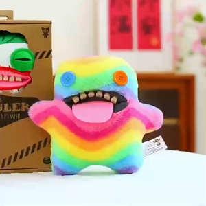 BT Fuggler Ugly-Cute Wacky Cute Plush Plush Toy Collectible Toy Creativity Doll Collect Ornament Kids Gift 萌牙怪兽 毛绒 玩偶