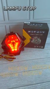 STOPLAMP BELAKANG 3IN1 RGB YAMAHA R25 MT25 MX KING PLUS MAGNET BUAT GANTI MOD STOPLAMP LAMPU STOP 3IN1 R25 OLD MX KING LAMPU STOP BELAKANG SEIN LED PLUS MAGNET YAMAHA R25 MX KING Stoplamp RGB 3 in 1 Plus Lampu Sen Lampu Rem Belakang R25 MX King MT 25