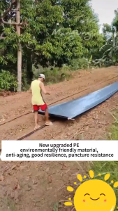 {40 Microns} Plastic Mulch Film for agriculture 1mx400m 1.2mx400m HEAVY DUTY JAPAN QUALITY thickened silver and black two-color