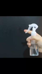 10PCS Trigger Spray Bottle Alcohol Disinfection Moisture Bottle Transparent Plastic Spray Bottle