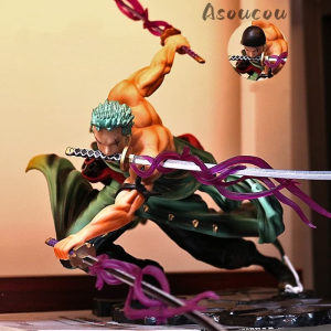 Lababymall Pajangan action figure anime one piece zoro