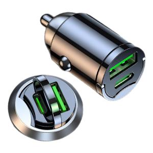 JUMU | Đầu Chuyển Đổi Sạc Nhanh Ô Tô USB