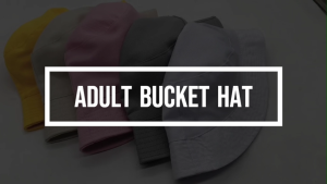 PSD - Reversible Bucket Hat for Adults - Casual Sun Protection Headwear in Multiple Colors