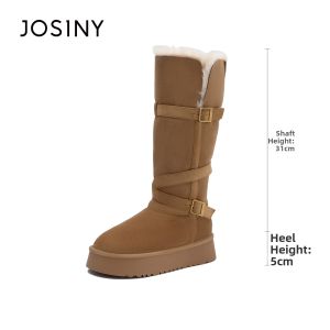 Josiny | Warm Thickened Fur-lined Snow Boots