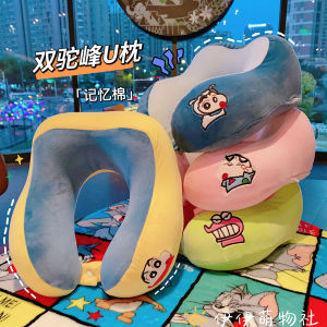 หมอนอิงคอรูปตัว U ทรงปากกาสีสันสดใสสำหรับเด็ก หมอนอิงลำตัวแบบพกพา หมอนอิงลำตัวแบบจำลองทรง U สำหรับการเดินทาง