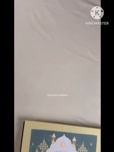 Baju Koko Kemeja Hem Lengan Pendek Katun Madinah Songket Kombinasi Salur
