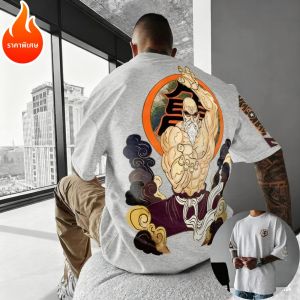 เสื้อยืดลายอนิเมะดราก้อนบอล มาสเตอร์โรชิ ซูเปอร์ไซย่า สไตล์ฮาราจูกุ วินเทจ สำหรับฤดูร้อน ทรงหลวม ใส่ได้ทั้งผู้หญิงและผู้ชาย สตรีทแวร์ลำลอง แขนสั้น
