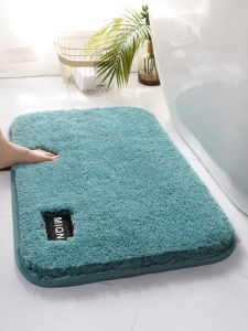 นําเข้า หนาขึ้น เสื่อห้องน้ํากันลื่นแห้งเร็วเสื่อประตูห้องน้ํา Bath Room Entrance Foot Pad ญี่ปุ่นเครื่องมือทําความสะอาดในครัวเรือน