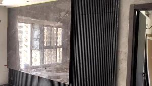 2.9meter x16cm Wall Panel Dinding Kamar Tidur Wall Panel Pvc / Wpc Wall Panel / Wall Panel Hiasan Dinding / Wood Panel Wpc / Wallpanel Pvc Dinding