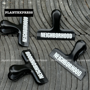 Trendy Neighborhood Sealing Clip Food Clip Metal Clip Coffee Clip Black Three Pack