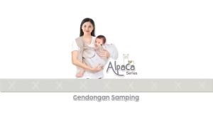 Omiland Gendongan Samping Bayi Newborn 2 Posisi Gendong Baby Sling Berry Baby